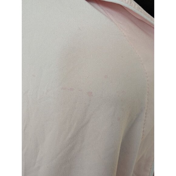 Valerie Stevens Womens Light Blue Satin Pajama Set Button-Up Top & Shorts - Picture 4 of 8